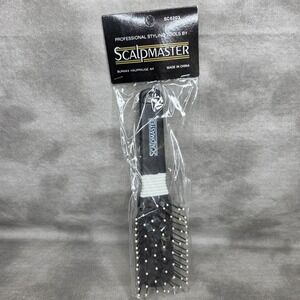 ScalpMaster # SC6203 Professional Hair Brush Vented Plastic Ball Tip Bristles